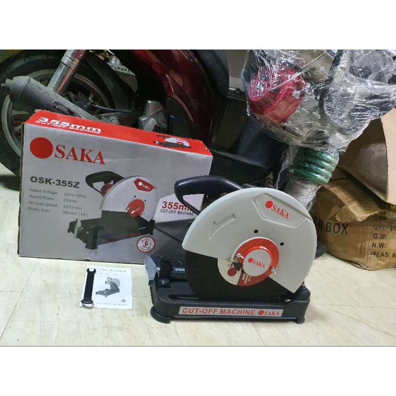 Máy Cắt Sắt OSAKA OSK-355Z_ Công Suất 2300W Tặng Đá Cắt