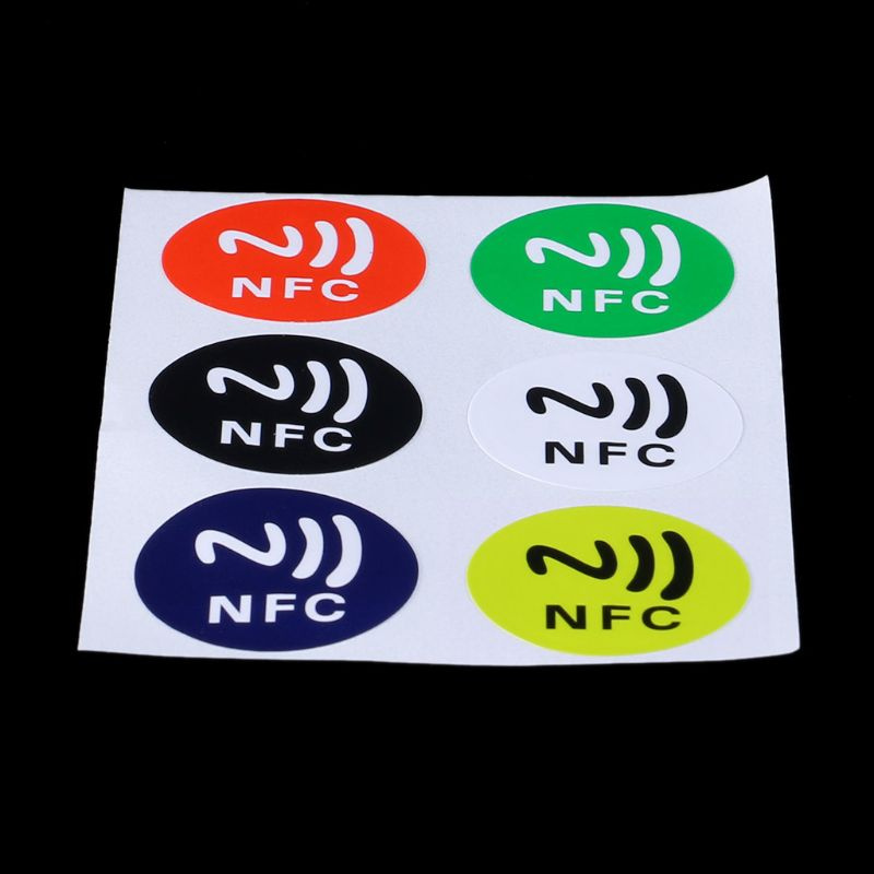 Miếng Dán Chống Nước Thông Minh Nfc Ntag213 Cho Mọi Loại Điện Thoại
