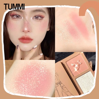 [HỎA TỐC] Bảng phấn bắt sáng, má hồng, tạo khối Xixi 2 trong 1 nội địa Trung