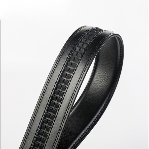 Thắt lưng nam khóa tự động chỉ may 2 bên cực chắc chắn - Hàng chính hãng