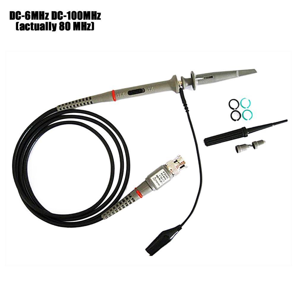 WTTLE Đầu Dò Dao Động P6100 Đầu Dò 1X 10X