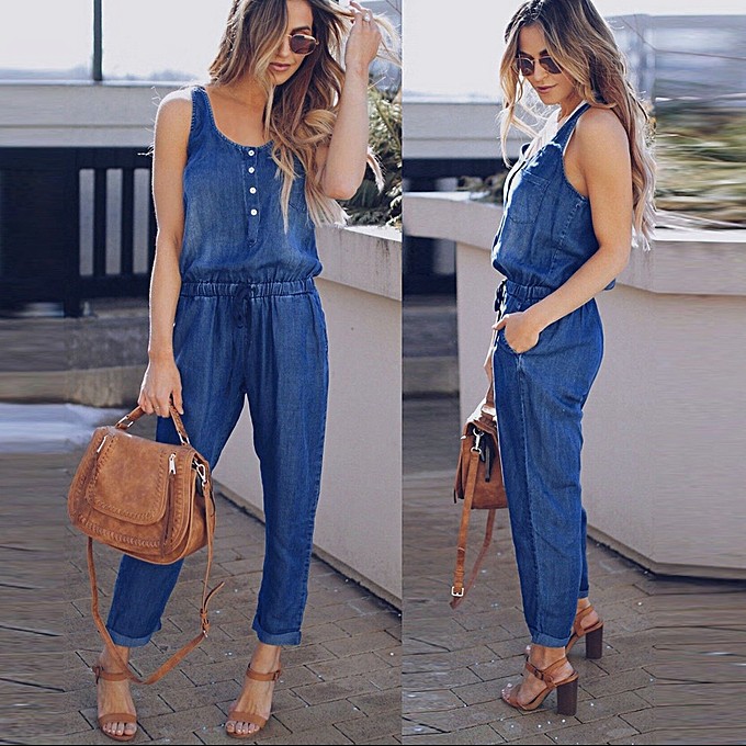 Bộ đồ bay jumpsuit cọc tay C109