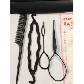 Dụng cụ búi tóc 4 món