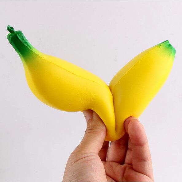 Đồ chơi mềm nắn bóp hình quả chuối