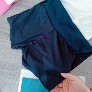 Set Áo Croptop Basic + Chân Váy Midi (Có Lót Quần) Siêu Hot ANLY52