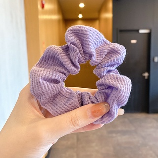 Dây buộc tóc, cột tóc vải scrunchies