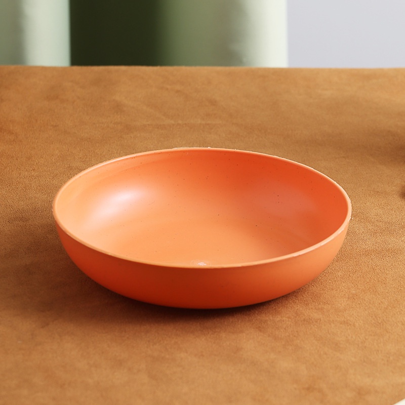 Đĩa Tròn 15cm Làm Từ Lúa Mì Nhiều Màu Sắc