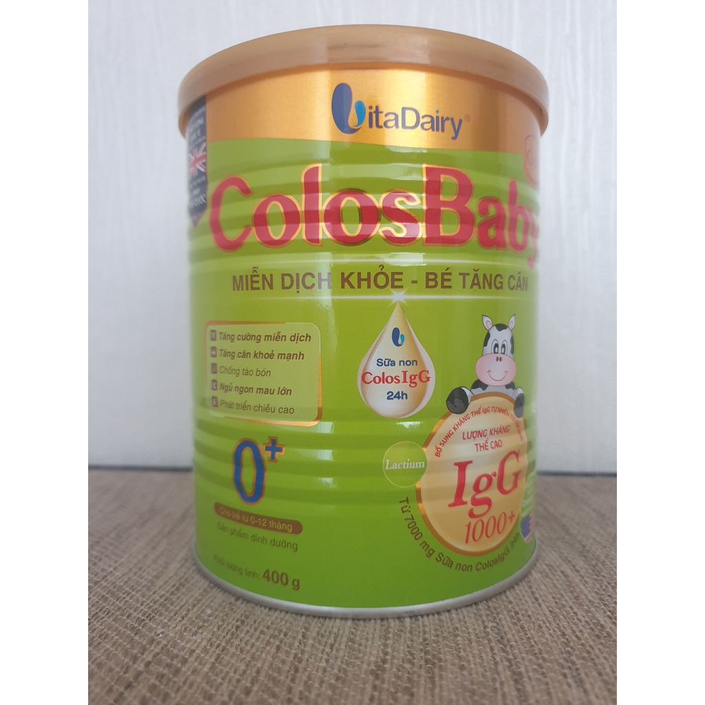 Sữa ColosbabyGold 0+ lon 400g