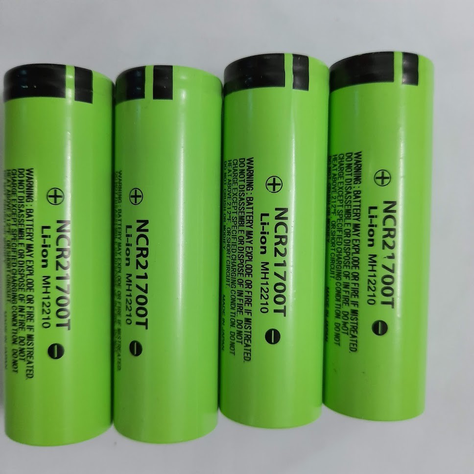 Pin sạc 3.7v 21700 NCR21700T dung lượng và dòng xả cao 4800mah 8A đến 10A dùng cho sạc dự phòng đồ chơi trẻ em...