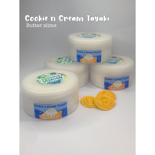 Kem cá bánh quy - butter slime, slime bơ, đồ chơi slime, slime handmade