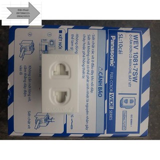 Ổ cắm Panasonic 1081-7SW(hạt to)