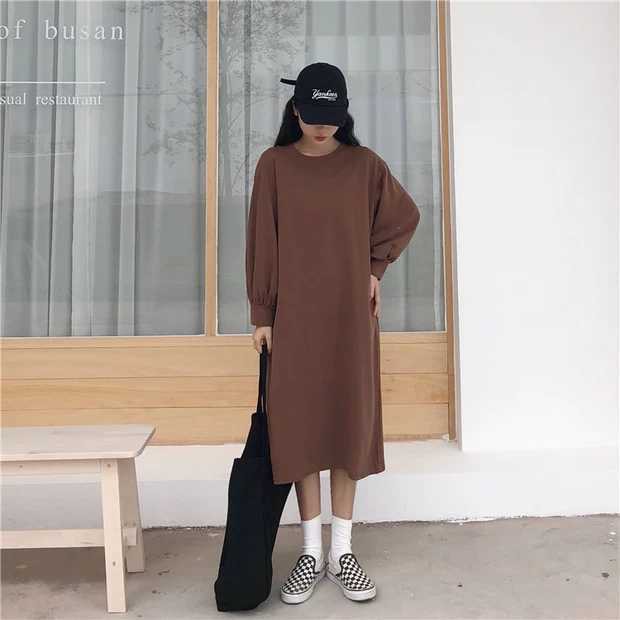 VÁY SUÔNG TAY BO XẺ ULLZANG