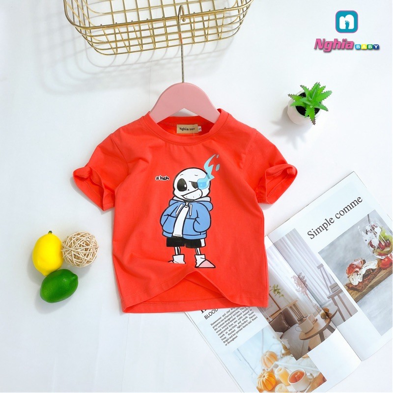 Áo thun NGHĨA BABY AT13 chất thun cotton dành cho bé trai,bé gái!