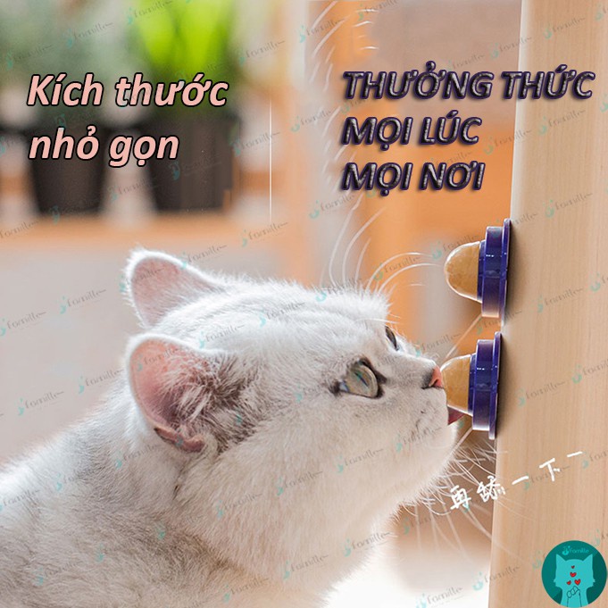 [CAT ONLY]Snack Thư Giãn Cho Mèo JFamille, Viên Kẹo Liếm Dinh Dưỡng, Bổ Não/ Sáng Mắt, Tăng Đề Kháng. JFamille 1046