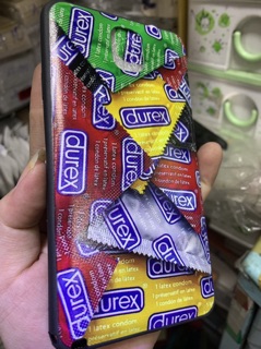 Ốp lưng samsung note 3 in logo durex