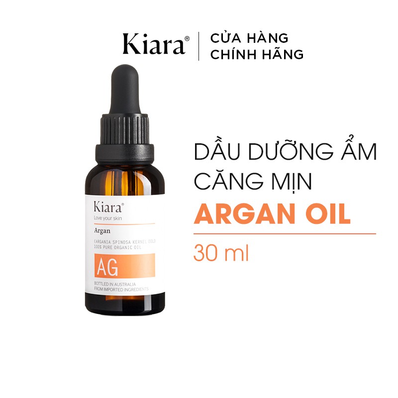 (Deal) Dầu dưỡng ẩm chống lão hóa sáng da Kiara Argan Oil 30ml