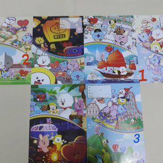 [Sẵn] Bao tập BT21 & BTS