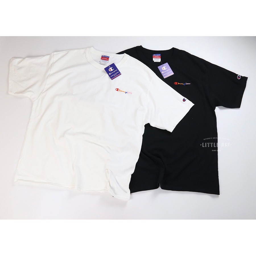 Áo CHAMPION® HERITAGE EMBROIDERED MULTI COLOR LOGO T-SHIRT | BigBuy360 - bigbuy360.vn