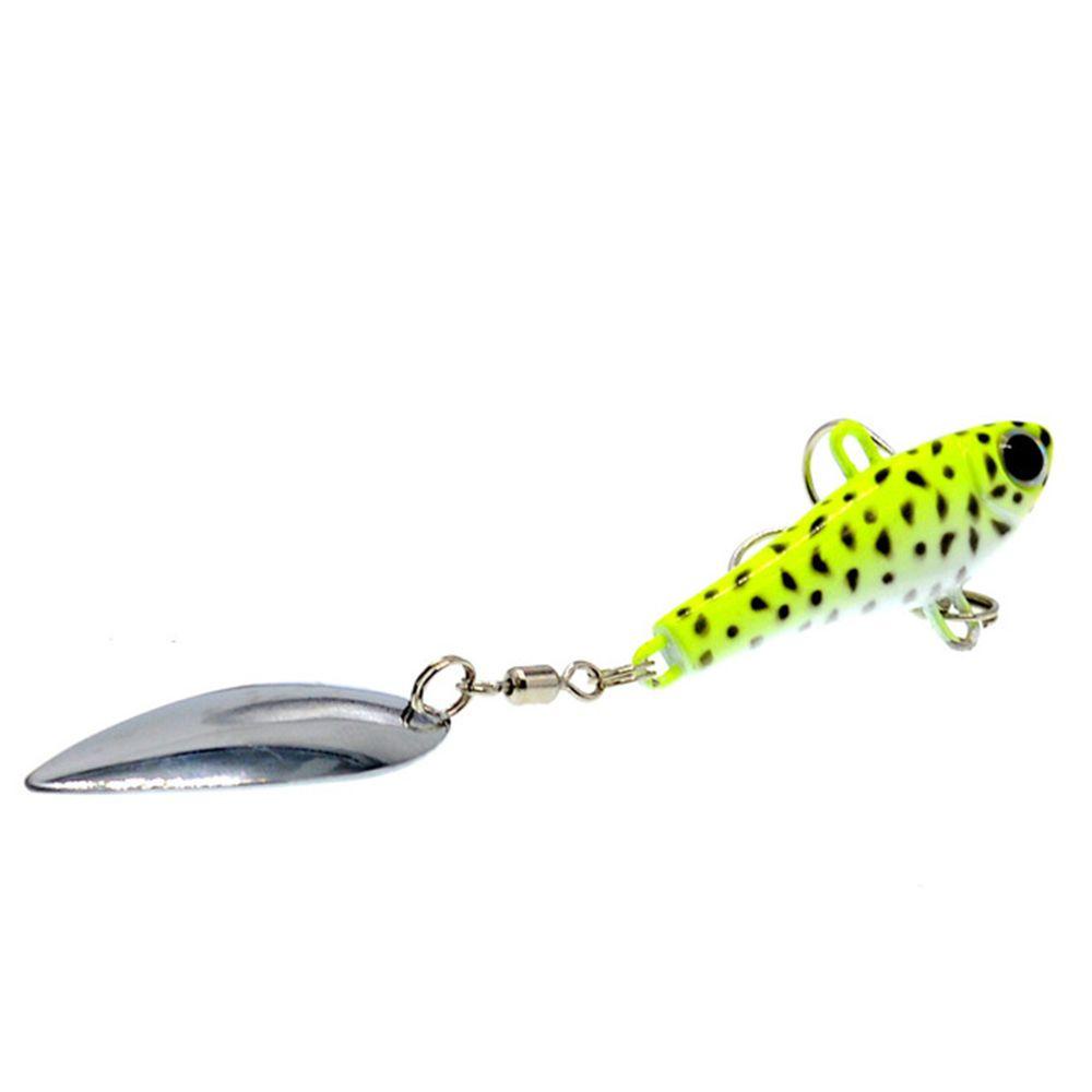 Mồi Câu Cá Giả Bằng Kim Loại Có Móc Rung