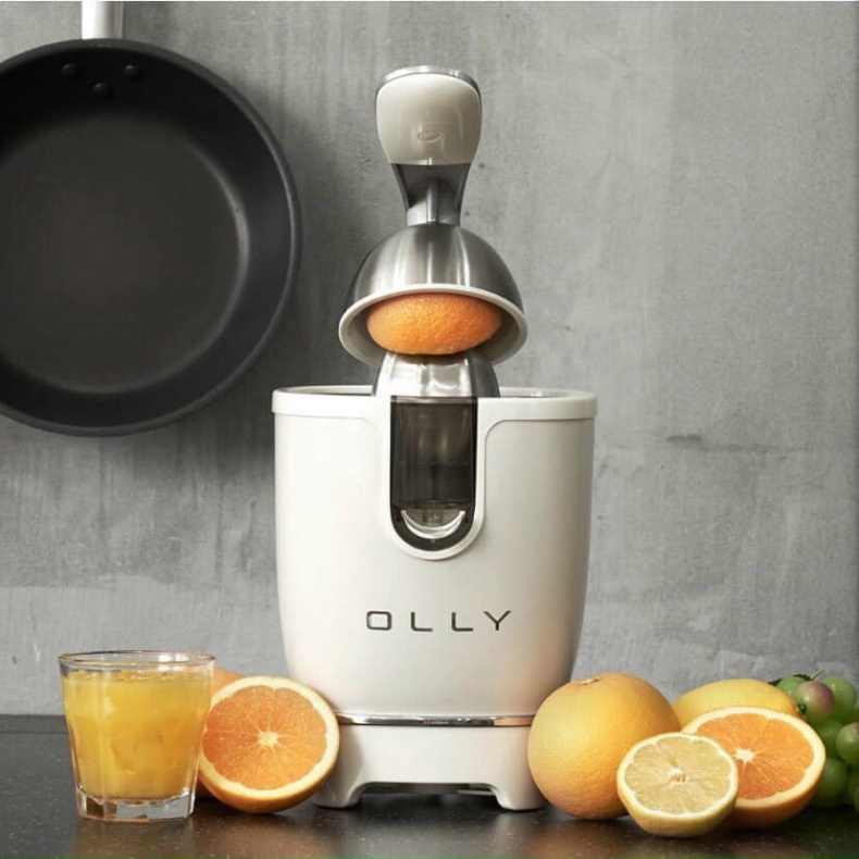Máy Vắt Cam OLLY, Máy Ép Cam, Tay Đẩy Inox Chắc Chắn, Chất Liệu Thép Không Gỉ Cao Cấp, Nội Địa Hàn, BH 12 Tháng