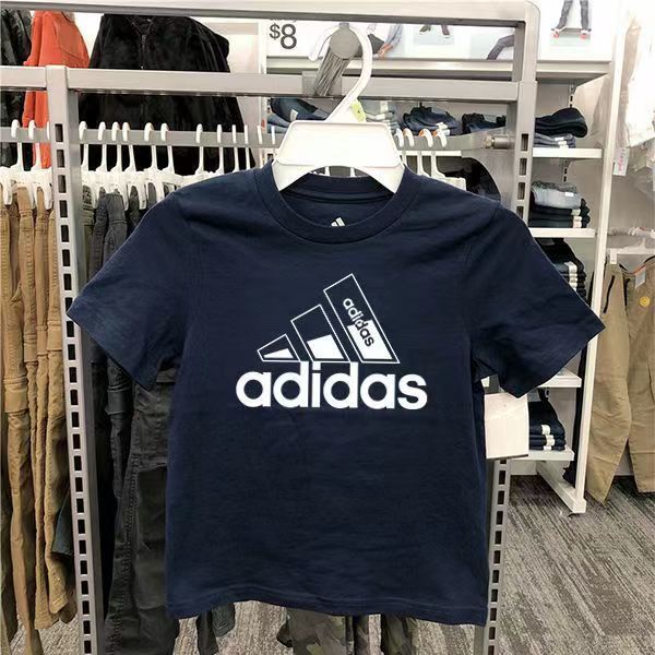 Áo Thun Adidas Ngắn Tay Thời Trang Năng Động Cho Bé