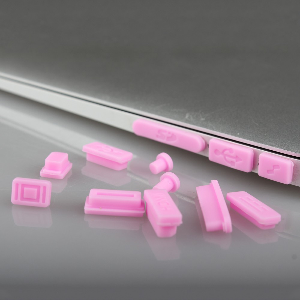 Nút silicon mềm chống bụi cho compatible for 2021 Macbook Pro 14  Air 11 13 A2179 A1932 Pro 13 15 A2289 A2251 16 inch A2141 Touchbar Retina 12