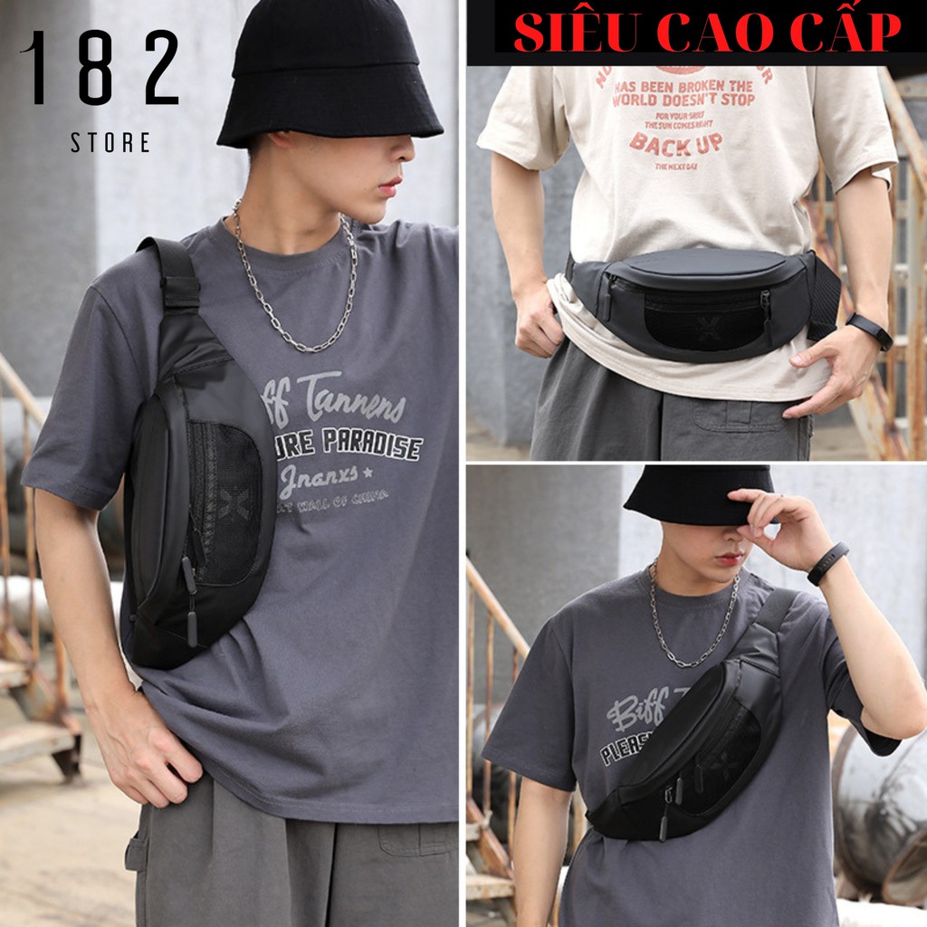 Túi Đeo Chéo, Túi Bao Tử Steel Rose Nam Nữ Chống Nước Thời Trang Hàng Cao Cấp LX5 Freeship - The Black Box | BigBuy360 - bigbuy360.vn