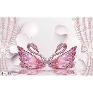 TRANH DÁN TƯỜNG 3D PHÒNG NGỦ - TRANH DÁN TƯỜNG PHÒNG NGỦ ĐẸP SANG TRỌNG - TRANH PHÒNG NGỦ CHO VỢ CHỒNG