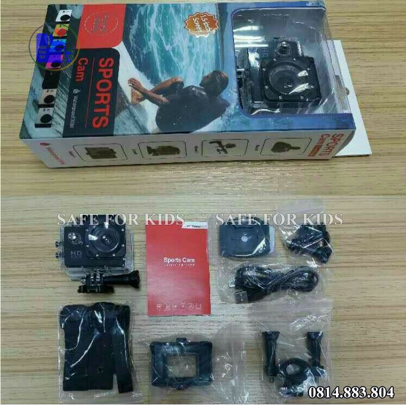 Camera Hành Trình Ô Tô Xe Máy SJ4000 Chống Thấm Nước 30m, Zoom 4x Màn Hình LCD | BigBuy360 - bigbuy360.vn