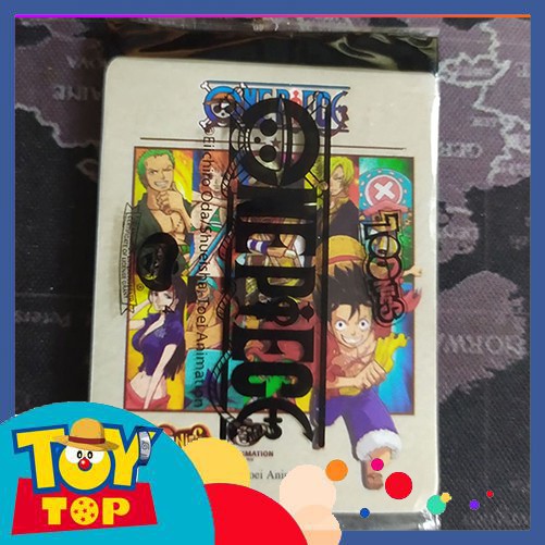 [Một Thẻ ] Thẻ Toonies One piece phiên bản nguyên bản wanted đặc biệt băng hải tặc Luffy mũ rơm