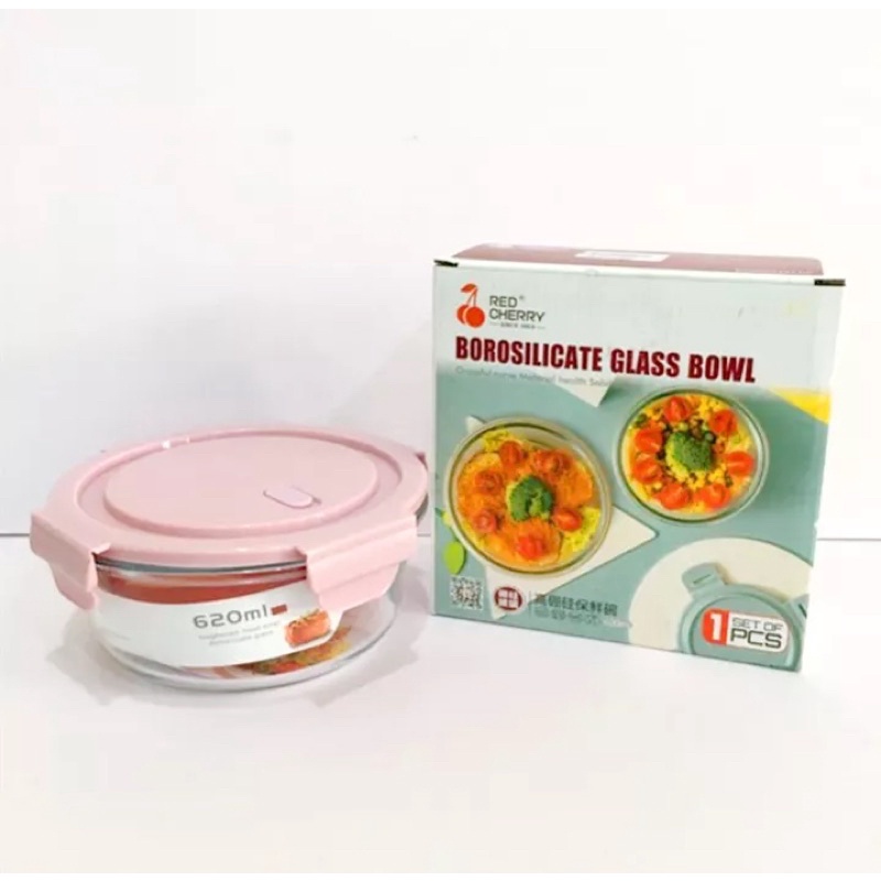 Set Hộp Mang Cơm Văn Phòng 3 Món Màu Hồng - 1 Hộp 3 Ngăn 1L + 1 Hộp 620ml + Túi Giữ Nhiệt - Chịu Nhiệt, Chống Tràn