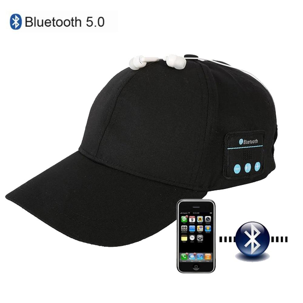 Mũ Lưỡi Trai Tích Hợp Tai Nghe Bluetooth 5.0 Không Dây Cho Điện Thoại