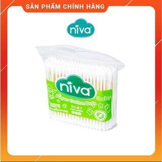 Tăm bông niva cho trẻ sơ sinh túi 200 que thân giấy bzp1 - ảnh sản phẩm 1