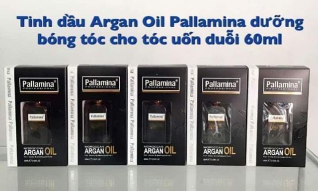 Tinh Dầu Argan Oil Pallamina 60ml Mẫu mới