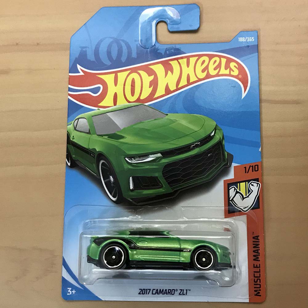 Xe mô hình 1/64 Hot Wheels 2017 CAMARO ZL1