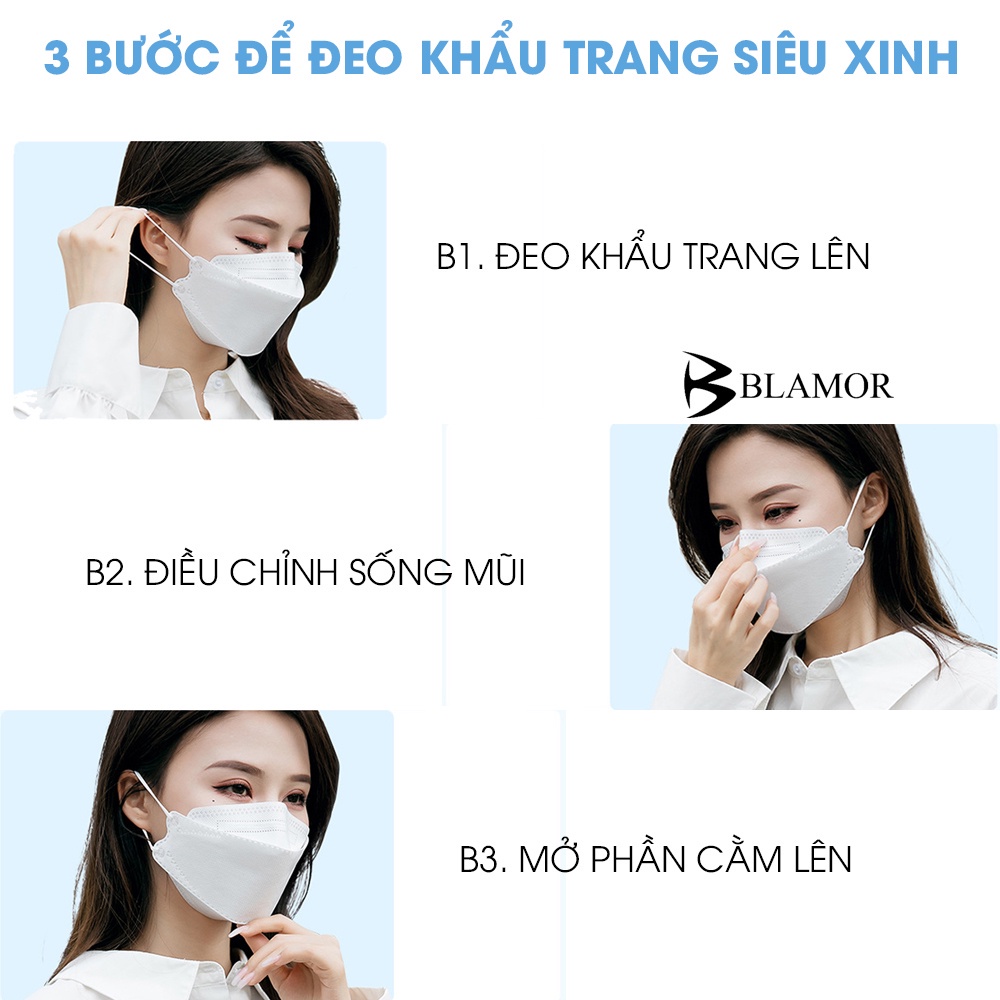 Khẩu trang hình Blamor màu đen hình mặt mèo siêu ngầu 4 lớp B011 HÌNH 9