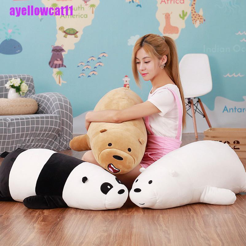 WE BARE BEAR LYING Gấu Trúc Nhồi Bông Kích Thước 20 Inch