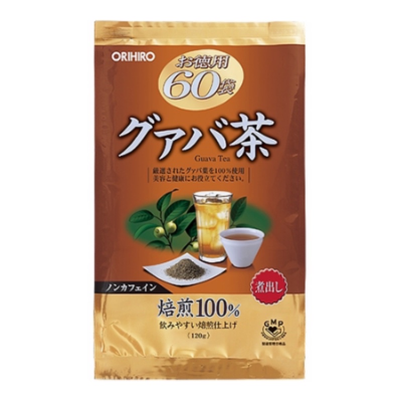 Trà Ổi Hỗ Trợ Giảm Cân Orihiro Guava Tea 60 Gói Nhật Bản
