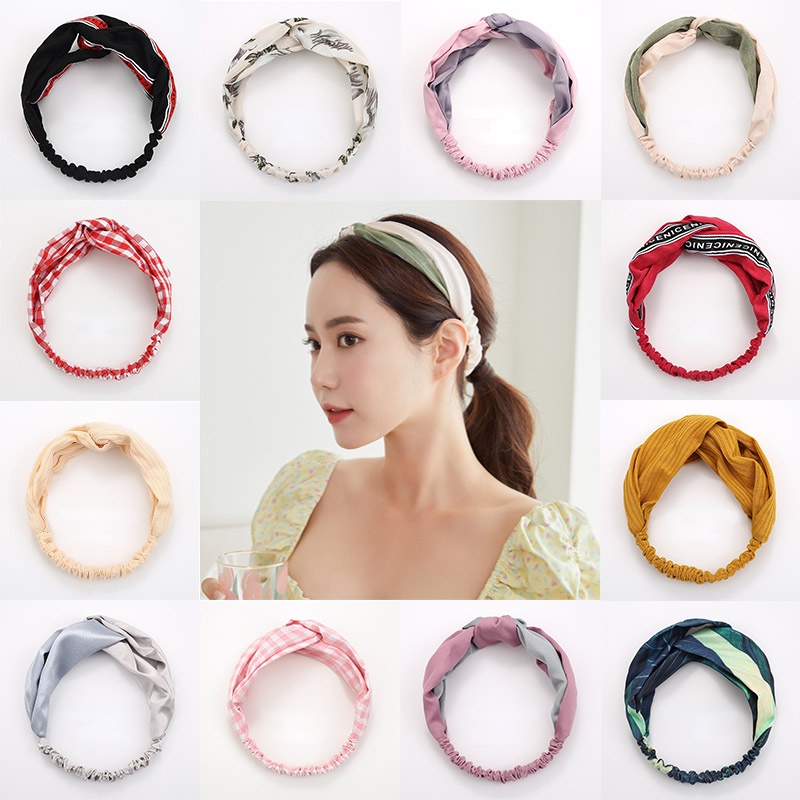 Băng đô cài tóc rửa mặt mỏng đa năng thời trang Hàn Quốc