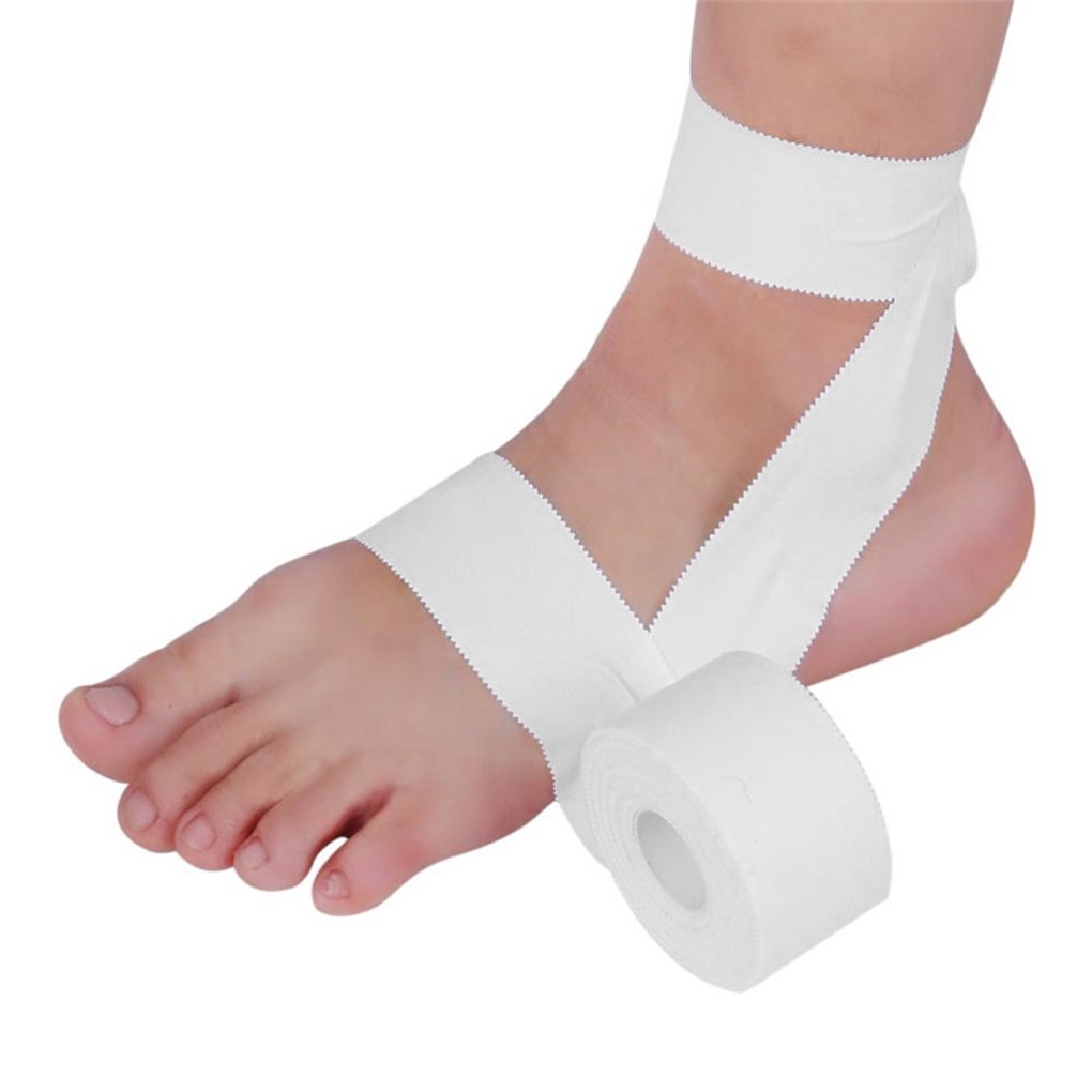 [GLOBAL] Elastic Sports Tape Breathable Adhesive Muscle Joint Support Cotton Wrap Bandage for Gym Workout Fitness