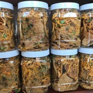 Cơm cháy lắc khô gà 1kg gồm 2hủ