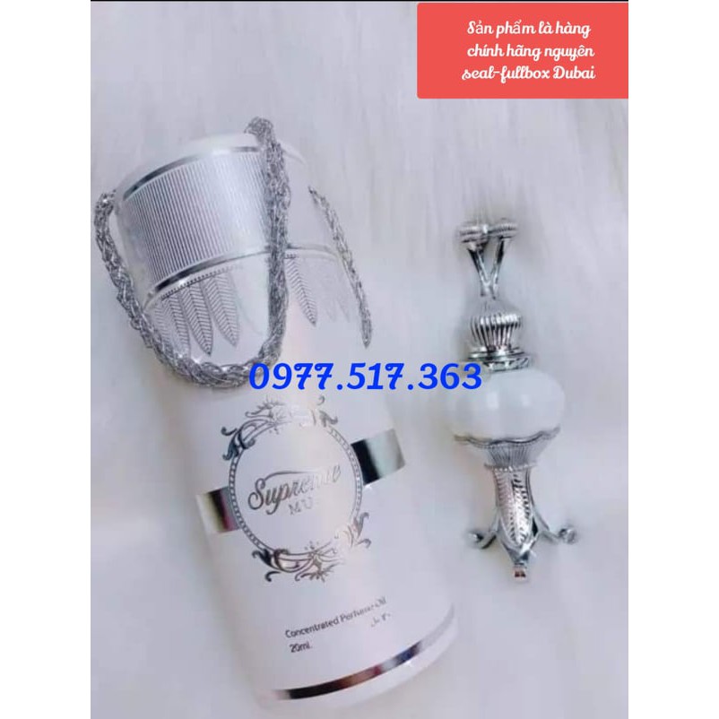 Tinh dầu nội địa DUBAI SUPREME MUSK