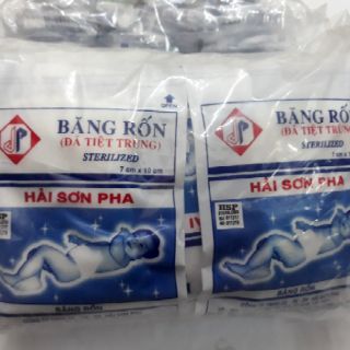 Băng rốn cho trẻ sơ sinh Hải Sơn Pha ( hộp 3 băng 3 gạc)