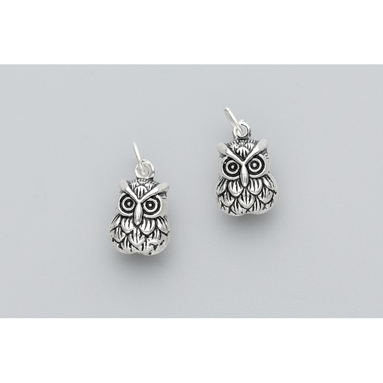 Charm bạc thái 925 - Charm con cú