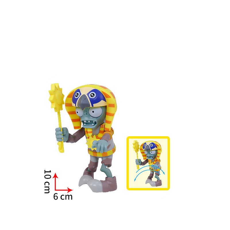 2022 New Plants vs Zombies Toys Figures Peashooter Party Favors Game Sets Gift Box