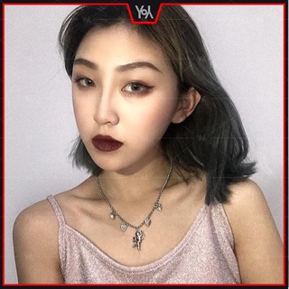 Heart-shaped Necklace Collar Cupid Pendant of Eros Angel