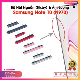 Nút Bấm Samsung Note 10 - Bộ Phím Nguồn (Bixby) và Âm Lượng Samsung Galaxy Note10 (N970) Zin Bóc Máy