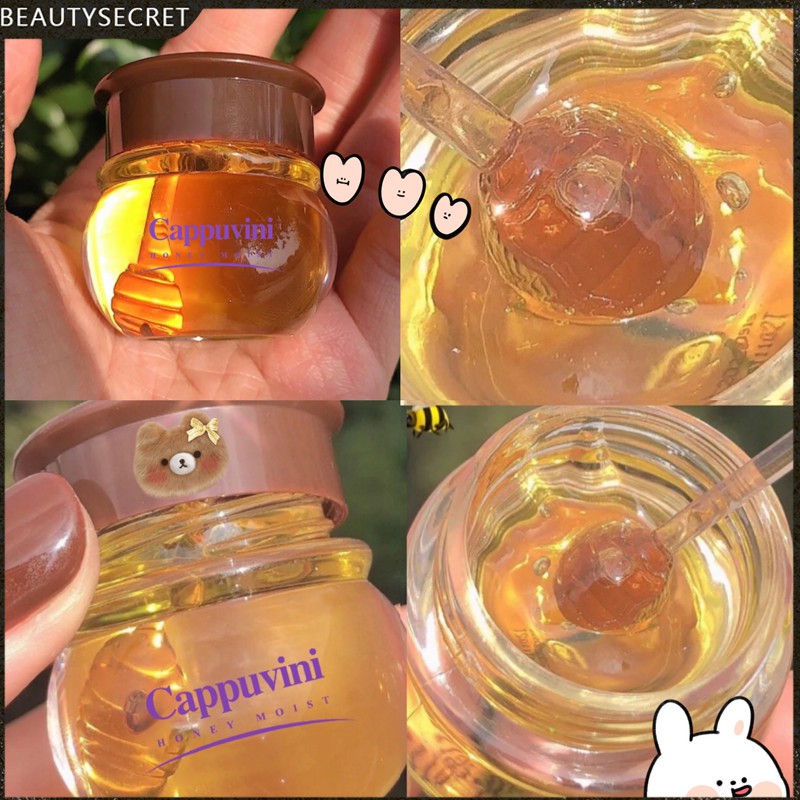 Son Dưỡng Môi Chiết Xuất Mật Ong Cappuvini Làm Ẩm Mượt Chăm Sóc Đôi Môi