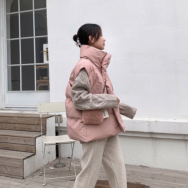 Áo Gile Phao Béo Ulzzang HÀNG LOẠI 1