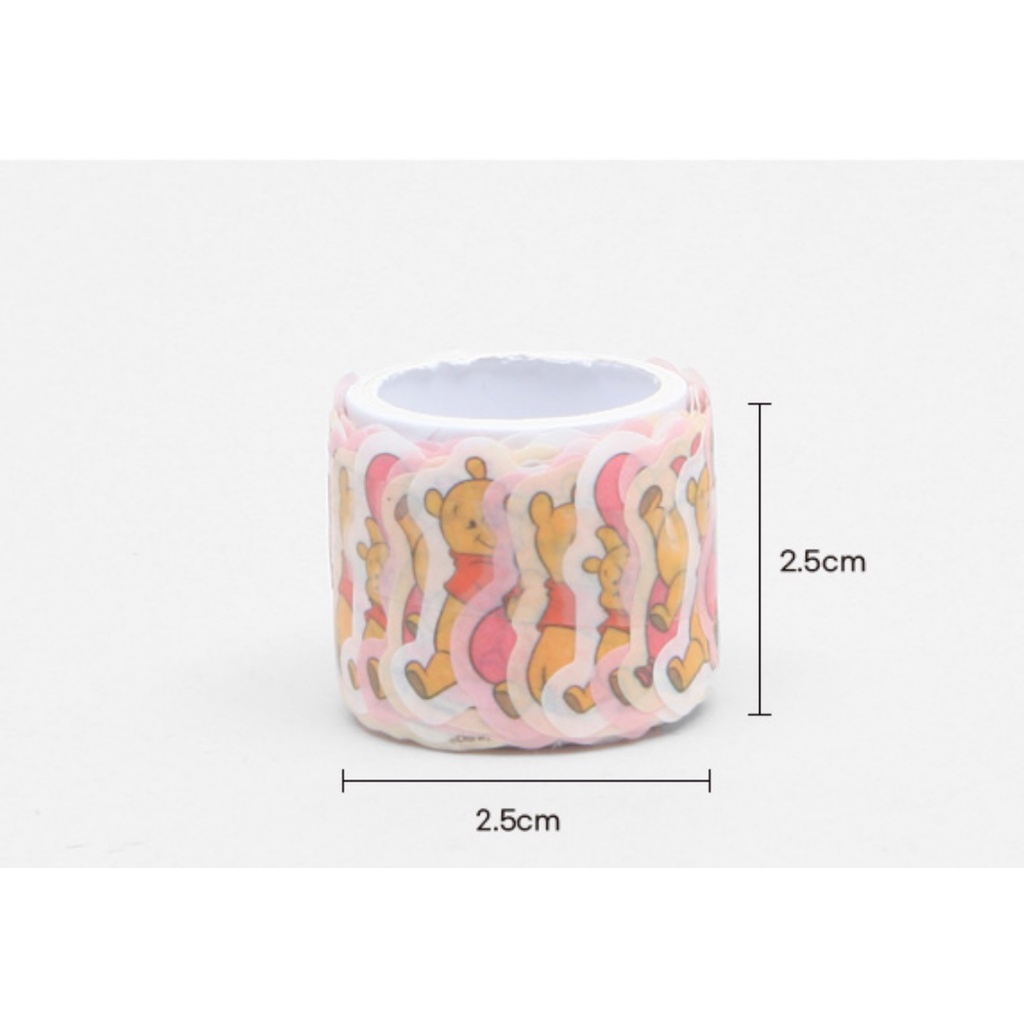 [DAISO Korea] Băng Dán Mặt Nạ Có Thể Tháo Rời Hình Winnie the Pooh / Chip &amp; Dale